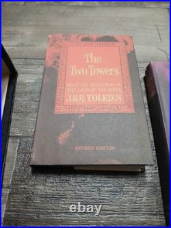 JRR Tolkien the Lord of the Rings Trilogy 3-Book Set, 1965 2nd Edition First