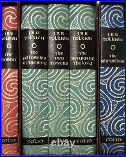 JRR TolkienThe Lord of the Rings, Hobbit, Silmarillion Folio SocietyLIKE A NEW