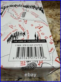Jrr Tolkien Lord Of The Rings Deluxe Hardcover Red Slipcase Boxed New Sealed