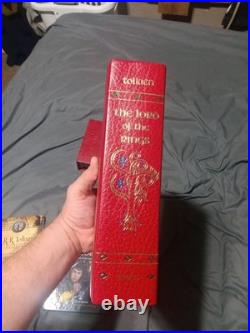 Jrr tolkien book set Lord Of The Rings Deluxe Edition And More
