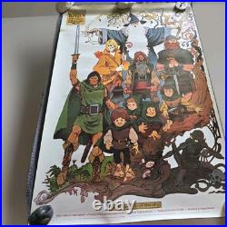 LORD OF THE RINGS 1978 Animated Movie Poster JRR Tolkien movie