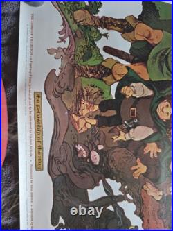 LORD OF THE RINGS 1978 Animated Movie Poster JRR Tolkien movie