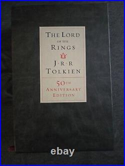 LORD OF THE RINGS 50th Anniversary Hardcover Slipcase JRR Tolkien