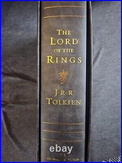 LORD OF THE RINGS 50th Anniversary Hardcover Slipcase JRR Tolkien