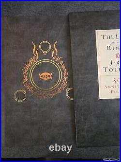 LORD OF THE RINGS 50th Anniversary Hardcover Slipcase JRR Tolkien