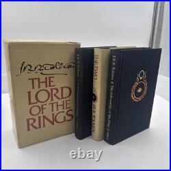 LORD OF THE RINGS Box Set Books 1978 2nd Edition J. R. R. TOLKIEN Rare With MAPS