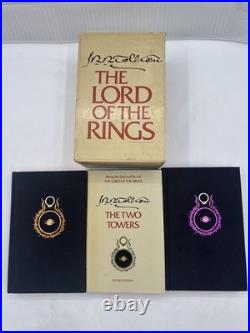 LORD OF THE RINGS Box Set Books 1978 2nd Edition J. R. R. TOLKIEN Rare With MAPS