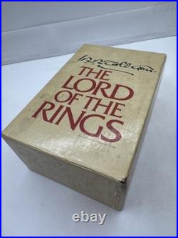 LORD OF THE RINGS Box Set Books 1978 2nd Edition J. R. R. TOLKIEN Rare With MAPS