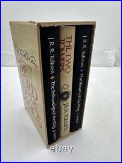 LORD OF THE RINGS Box Set Books 1978 2nd Edition J. R. R. TOLKIEN Rare With MAPS