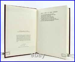 LORD OF THE RINGS Collector's Edition J. R. R. Tolkien 10th Printing withmap HB EXC