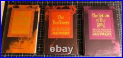 LORD OF THE RINGS J. R. R TOLKIEN BOX SET HOUGHTON MIFFLIN 2ND REVISED ED 3rd PRT