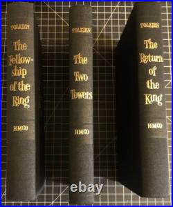 LORD OF THE RINGS J. R. R TOLKIEN BOX SET HOUGHTON MIFFLIN 2ND REVISED ED 3rd PRT