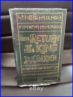 LORD OF THE RINGS J. R. R. Tolkien Easton Press 5 Volume Leather Set NEW SEALED