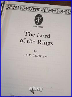 LORD OF THE RINGS JRR Tolkien Houghton Mifflin RARE (1994) 6-Books In-1 Vintage