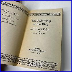 LORD OF THE RINGS TRILOGY + HOBBIT BOX SET J. R. R. Tolkien Rare Heroic Tales 1966