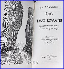 LORD OF THE RINGS Tolkien Rare Folio Society Editon 1977 See Description