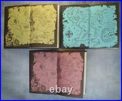 LORD OF THE RINGS Tolkien fantasy RARE Russian books Set 3 il. Leo Hao