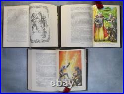 LORD OF THE RINGS Tolkien fantasy RARE Russian books Set 3 il. Leo Hao