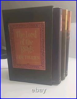LORD OF THE RINGS Trilogy J. R. R. Tolkien 1965 Box Set Second Ed. WithMaps