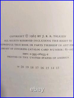 LORD OF THE RINGS Trilogy J. R. R. Tolkien 1965 Box Set Second Ed. WithMaps