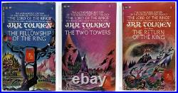 LORD OF THE RINGS by J. R. R. Tolkien 1ST EDITION Box Set paperback 1965 Remington