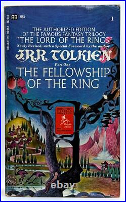 LORD OF THE RINGS by J. R. R. Tolkien 1ST EDITION Box Set paperback 1965 Remington