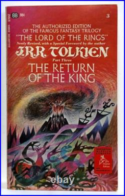 LORD OF THE RINGS by J. R. R. Tolkien 1ST EDITION Box Set paperback 1965 Remington