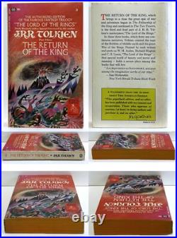 LORD OF THE RINGS by J. R. R. Tolkien 1ST EDITION Box Set paperback 1965 Remington