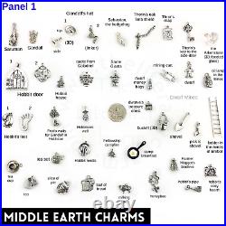 LORD of the RINGS Hobbit Charms UPICK J. R. R. Tolkien Jewelry Fantasy Gifts