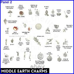 LORD of the RINGS Hobbit Charms UPICK J. R. R. Tolkien Jewelry Fantasy Gifts