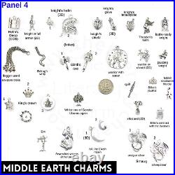 LORD of the RINGS Hobbit Charms UPICK J. R. R. Tolkien Jewelry Fantasy Gifts