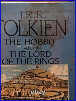 LORD of the RINGS JRR Tolkien Box Set 1965 Ballantine 4 Paperback Books EX RARE