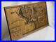 LOTR wooden map Detailed Middle Earth Tolkien map Unique gift fantasy lovers