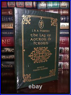Lay of Aotrou & Itroun by Tolkien Lord Rings New Easton Press Leather Hardback