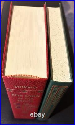 Leather Bound Editions of The Hobbit and The Lord of the Rings