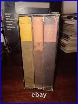 Lord Of Rings JRR Tolkien Book Box Set Houghton Mifflin 2nd Edition Revised 1965
