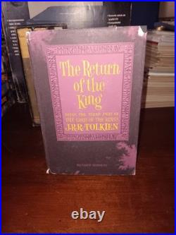Lord Of Rings JRR Tolkien Book Box Set Houghton Mifflin 2nd Edition Revised 1965