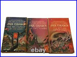 Lord Of The Rings, 1965. First Authorized Edition, Ballantine. Rare Green Cover