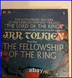 Lord Of The Rings, 1965. First Authorized Edition, Ballantine. Rare Green Cover