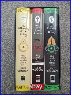 Lord Of The Rings 1991 Hardback Boxset J R R Tolkien