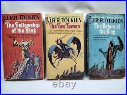 Lord Of The Rings Ace Set J. R. R. Tolkien 1965 pocket Near As New Condition