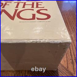 Lord Of The Rings Book Set Hardcover JRR Tolkien 2nd Edition 3 Pc Box Set Withmaps