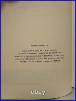 Lord Of The Rings Box Set J. R. R. Tolkien 1965 Revised 2nd Edition 4/3/3