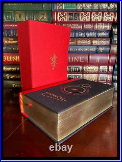 Lord Of The Rings By JRR Tolkien New Leather Bound Hardback Special Gift Edition