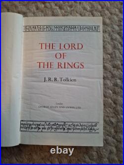 Lord Of The Rings De Luxe 1974 Edition J R R Tolkien