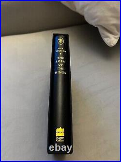 Lord Of The Rings Deluxe JRR Tolkien Slipcase 1st Ed 2nd Printing Rare VGC
