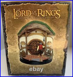 Lord Of The Rings Gift Set With Book And Bookends Gandalf & Bilbo J. R. R Tolkien