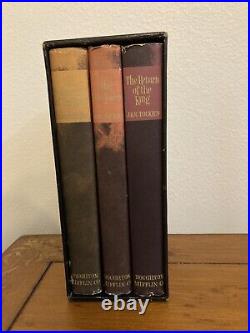 Lord Of The Rings J. R. R. Tolkien 2nd Edition Boxed Set WithMaps 1965 Please Read