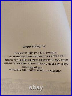 Lord Of The Rings J. R. R. Tolkien 2nd Edition Boxed Set WithMaps 1965 Please Read