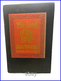 Lord Of The Rings J. R. R. Tolkien Box Set 1965 Houghton Mifflin 2nd Edition B83145